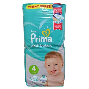 Prima Aktif bebek Size 4 Diapers Pack of 54  