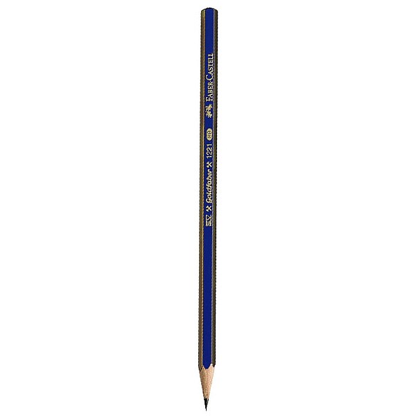 مداد مشکی فابر کاستل مدل گلدفابر با درجه سختی نوک 5B