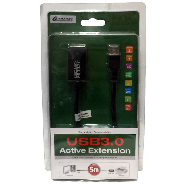 کابل افزایش طول USB3.0 فرانت مدل FN-U3CF50 طول 5 متر