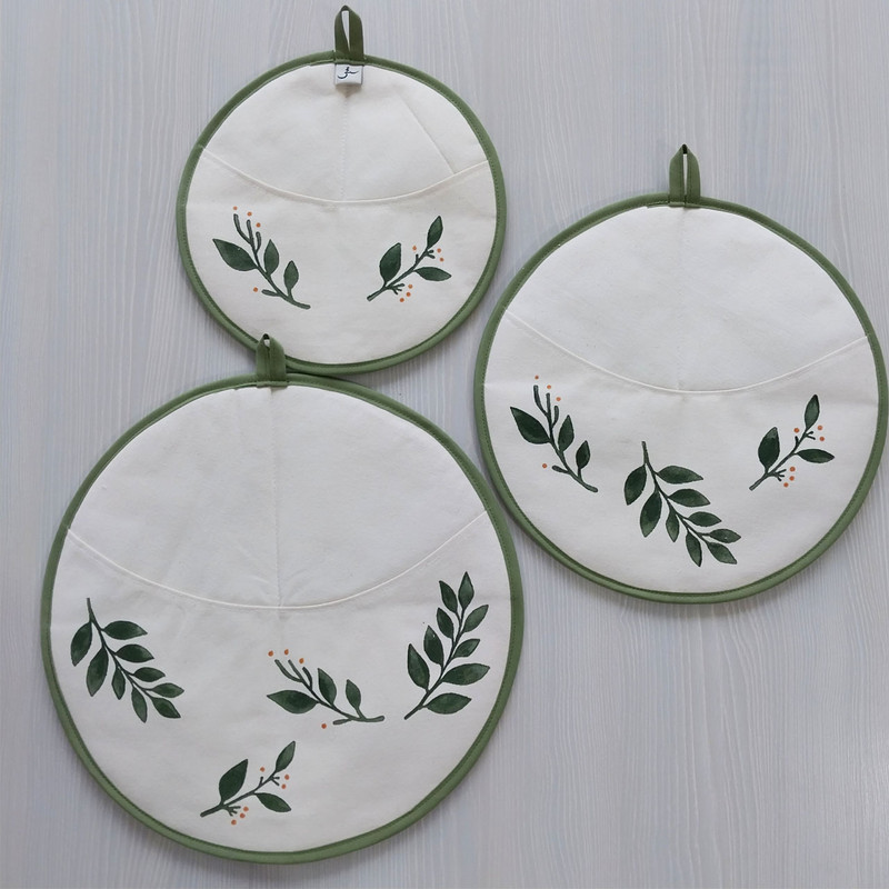 سرویس آشپرخانه 10 تکه مدل زیتونی