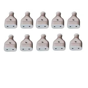 دو شاخه مادگی فراز الکتریک کد White بسته 10 عددی 
