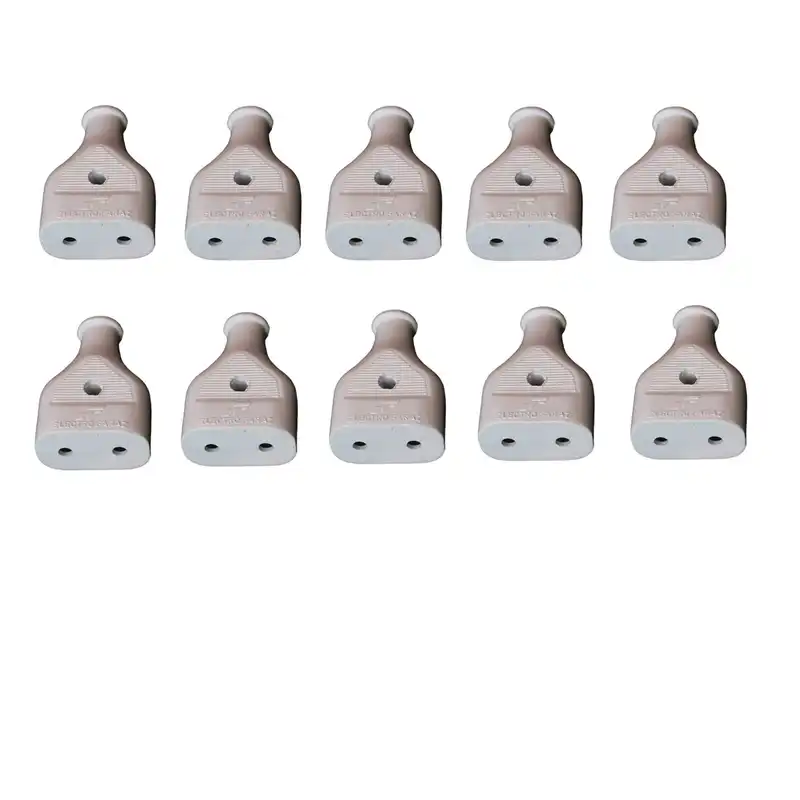 دو شاخه مادگی فراز الکتریک کد White بسته 10 عددی