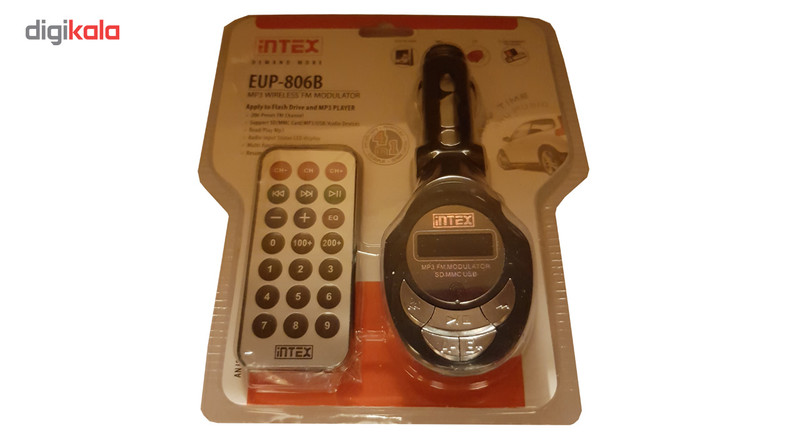 پخش کننده اف ام خودرو اینتکس مدل EUP-806B