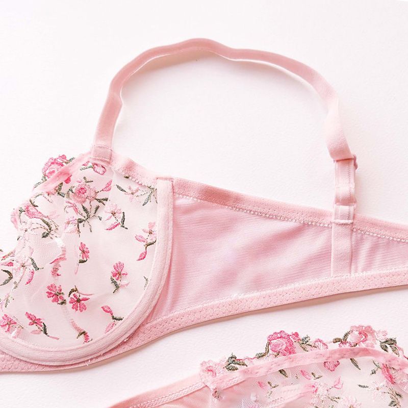 ست شورت و سوتین زنانه نوشه پوش مدل توری بدن نما کد 88911 -  - 8