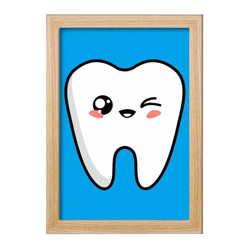 تابلو خندالو مدل دندان و دندان پزشکی کودکانه کد 36696