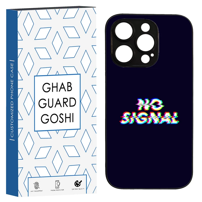 کاور قاب گارد گوشی طرح no signal کد TPU-193 مناسب برای گوشی موبایل اپل Iphone 14 PRO