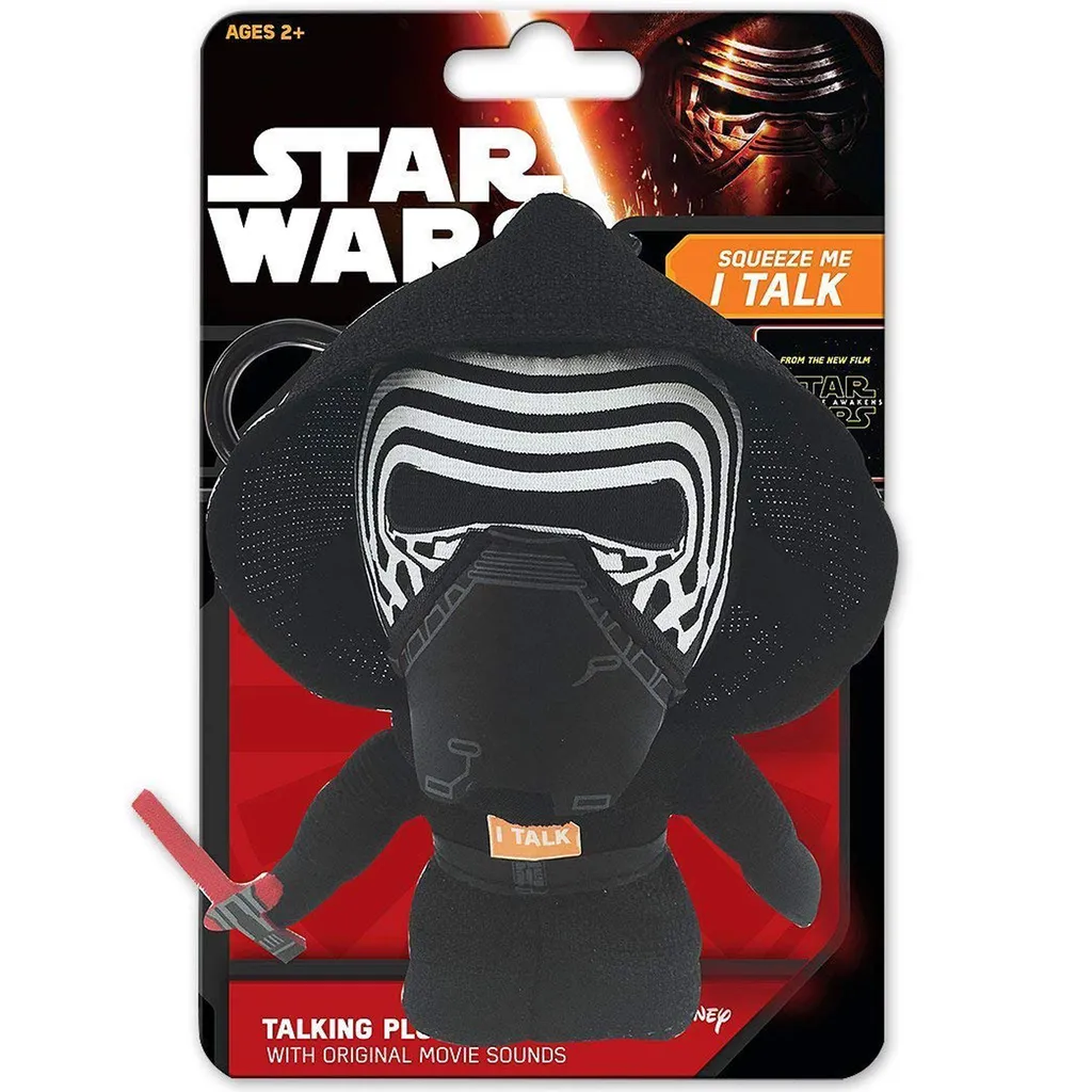 عروسک پولیشی استار وارز سخنگو مدل Kylo Ren Talking Plush Clip-on