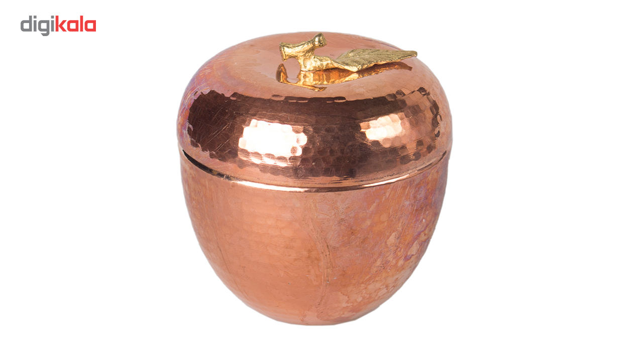 قندان مسی زنجان طرح سیب مدل 597