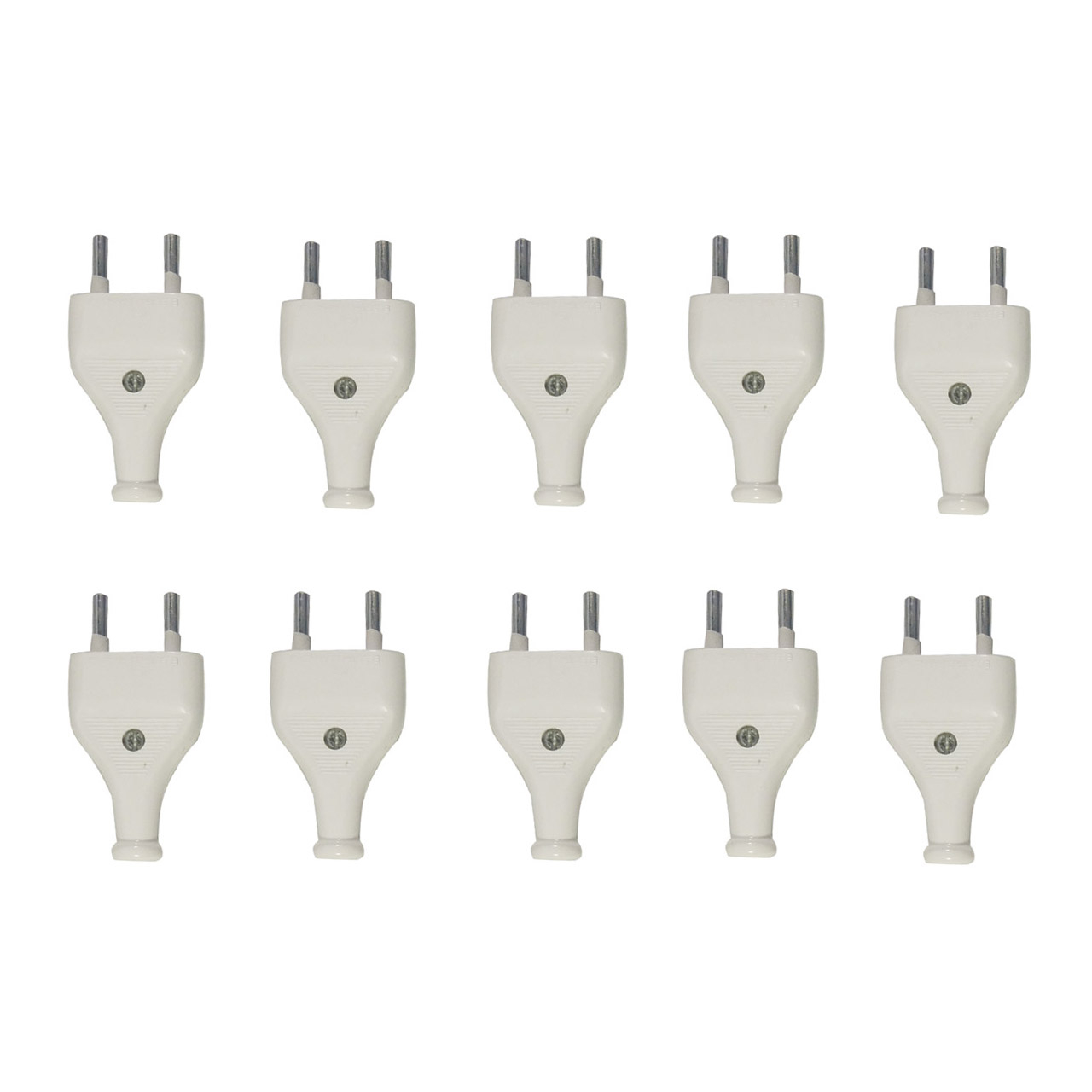 دوشاخه برق الکترو فراز مدل White بسته 10 عددی