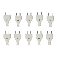 دوشاخه برق الکترو فراز مدل White بسته 10 عددی