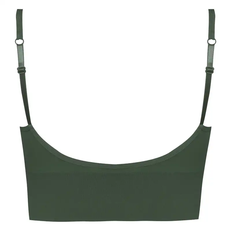 نیم تنه ورزشی زنانه ماییلدا مدل بدون فنر پددار کد 4564 رنگ سبز