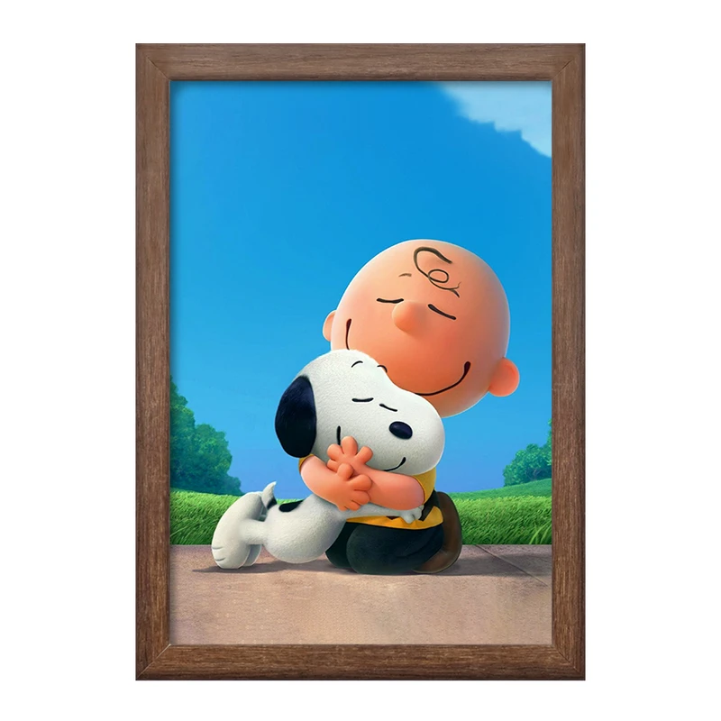 تابلو خندالو طرح انیمیشن اسنوپی Snoopy  کد 13888
