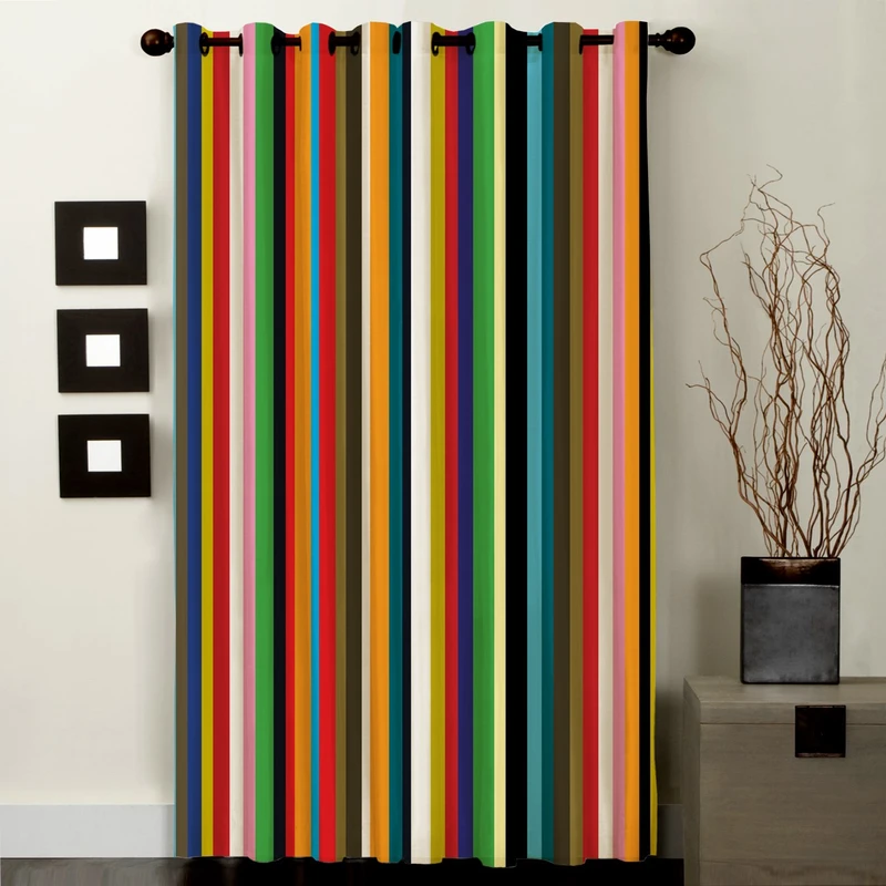 پرده رنس مدل C1-50087 ارتفاع 290 سانتی متر