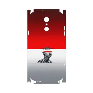 MAHOOT Collage of surreal Portrait of Women 1-FullSkin Cover Sticker for LG Q Stylus