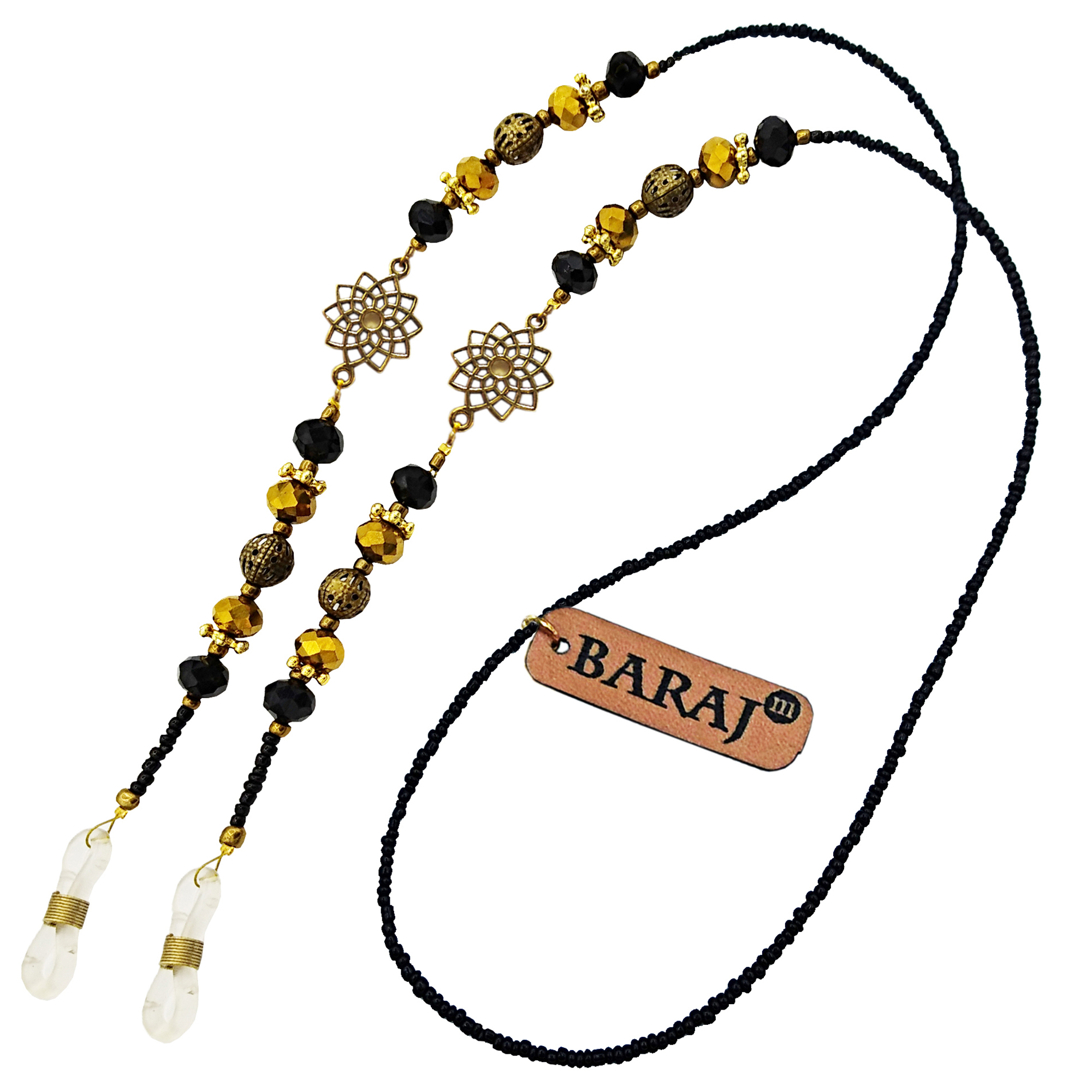 بند عینک زنانه باراج من مدل سنگ و کریستال کد AL-MS