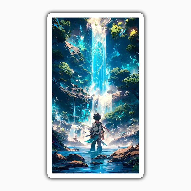 استیکر لپ تاپ و موبایل بووم طرح پسرانه کد LM58