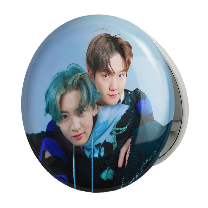 آینه جیبی خندالو طرح گروه اکسو EXO مدل تاشو کد 13586 