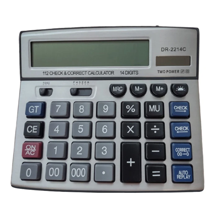 ماشین حساب مدل DR-2214C کد UN