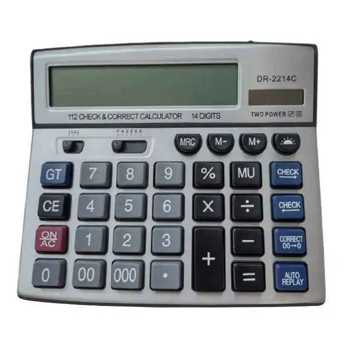 ماشین حساب مدل DR-2214C کد UN