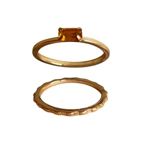 انگشتر زنانه آی ام مدل AR1138-007  بسته 2 عددی