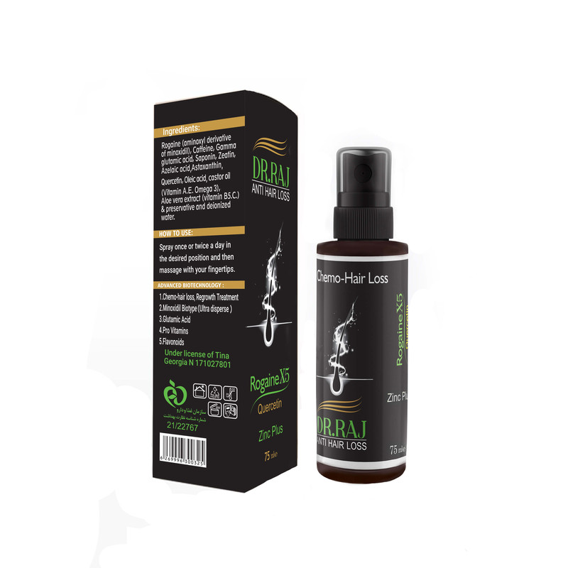 تونیک ضد ریزش مو دکتر رج مدل Rogaine X5 حجم 75 میلی لیتر تونیک ضد ریزش مو دکتر رج مدل Rogaine X5 حجم 75 میلی لیتر
