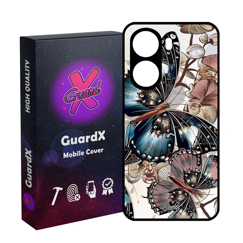 کاور گارد ایکس طرح پروانه مدل 10285 مناسب برای گوشی موبایل شیائومی Poco X7 Pro