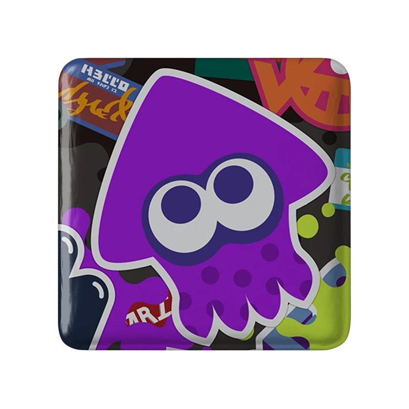 مگنت خندالو طرح بازی اسپلاتون (Splatoon) مدل مربعی کد 33327