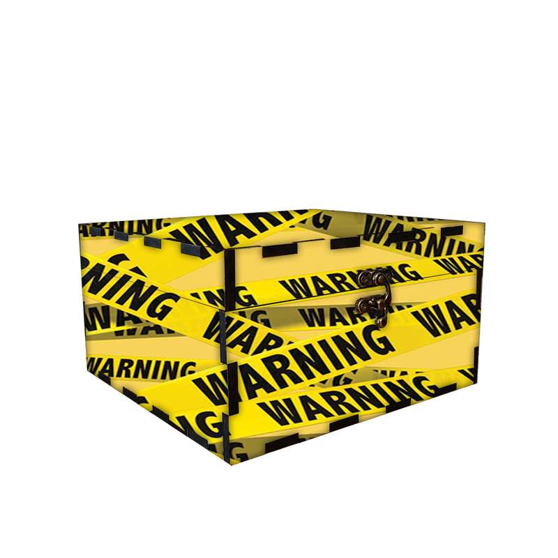 جعبه هدیه مدل WARNING کد 559