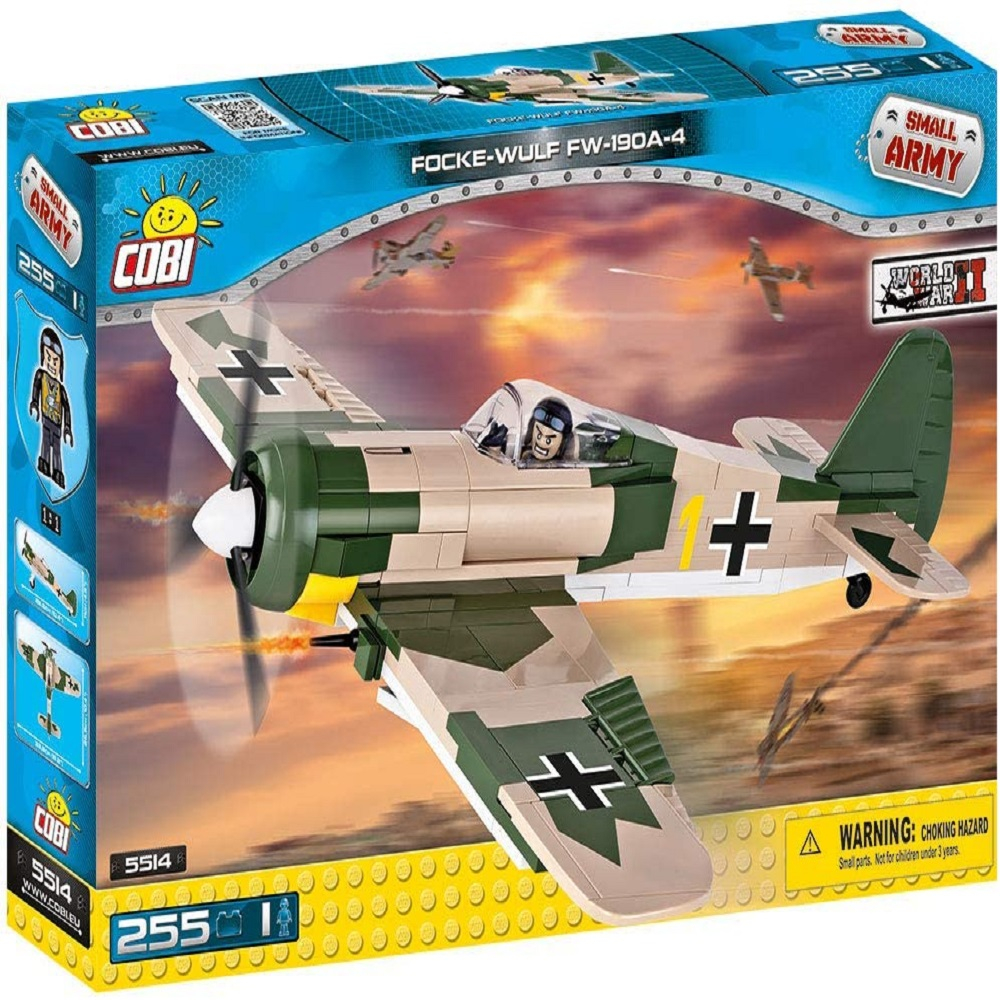 ساختنی کوبی مدل Focke Wulf Fw 190 کد 5514