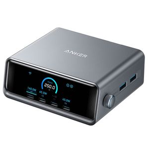 شارژر رومیزی 250 وات 6 پورت انکر مدل Prime Charger A2345