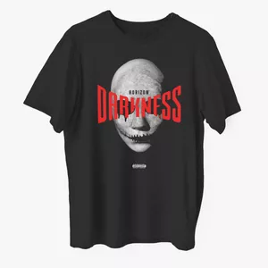 تی شرت آستین کوتاه دخترانه مدل darkness کد z078