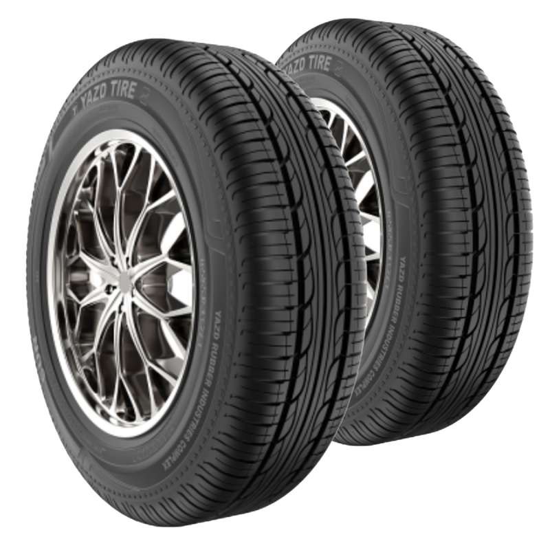 لاستیک خودرو یزد تایر مدل T- SUN سایز 13 / 65 / 165 تولید سال 1404 - 2 حلقه