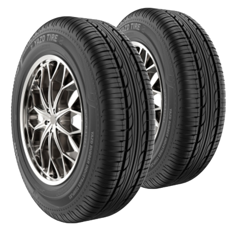 لاستیک خودرو یزد تایر مدل T- SUN سایز 13 / 65 / 165 تولید سال 1404 - 2 حلقه