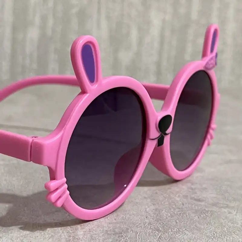 عینک آفتابی بچگانه مدل خرگوش B A N Y کد PI N 2  DA RK