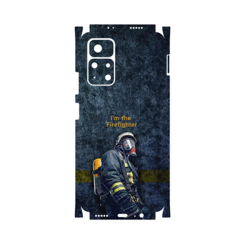 برچسب پوششی ماهوت مدل Firefighter-FullSkin مناسب برای گوشی موبایل شیائومی Poco M4 Pro 5G