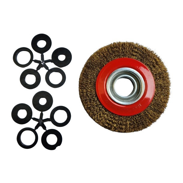 فرچه سیمی تخت افشان مدل EYE سایز 150 میلیمتر