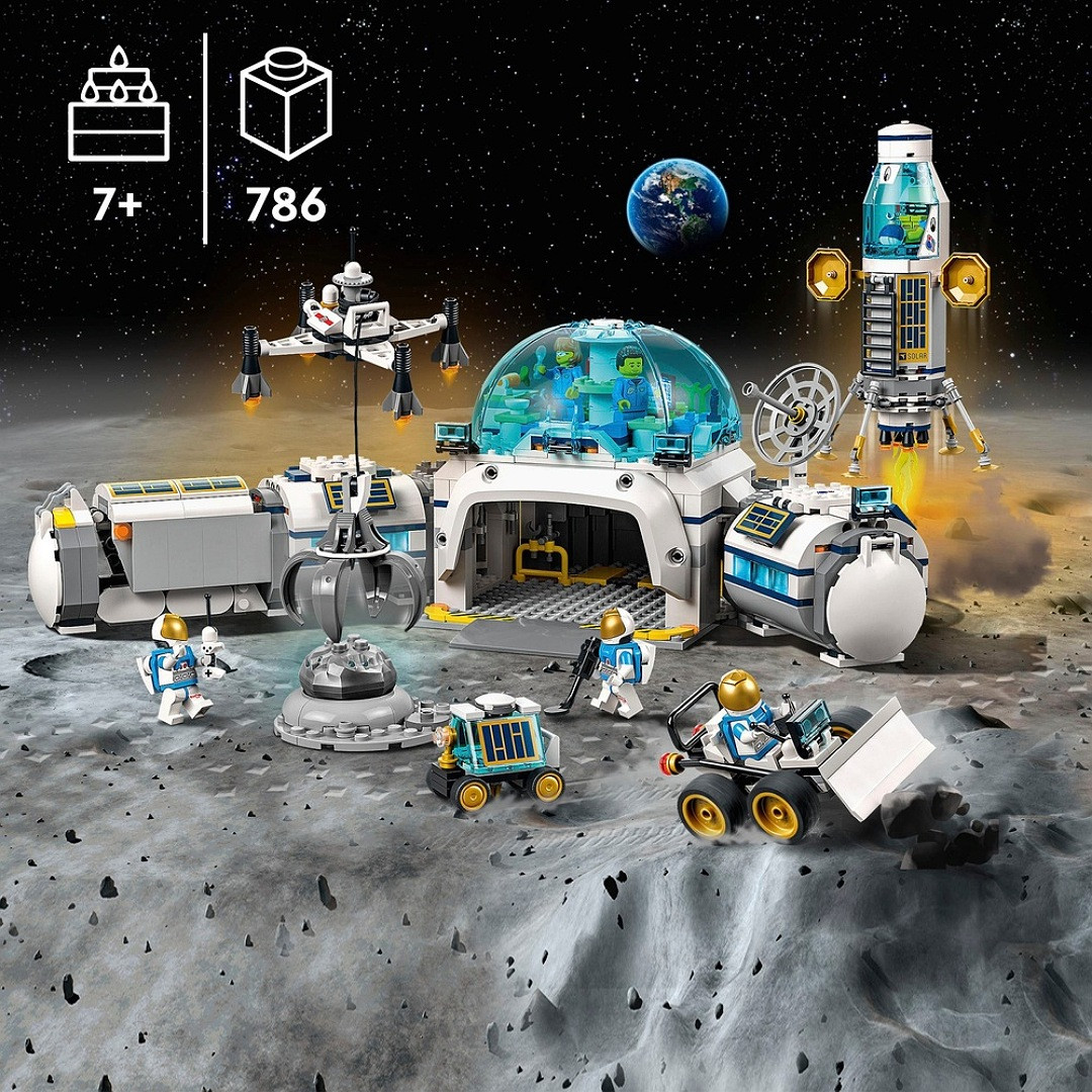 لگو مدل سیتی Lunar Research Base 60350