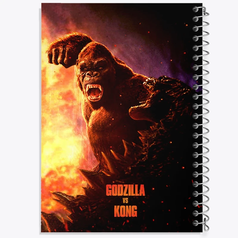 دفتر مشق 50 برگ خندالو طرح گودزیلا کد F2115