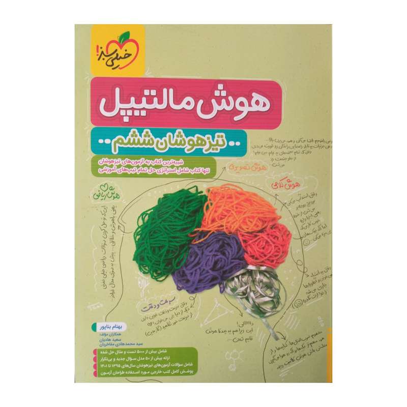 کتاب هوش مالتیپل تیزهوشان ششم اثر بهنام بناپور انتشارات خیلی سبز