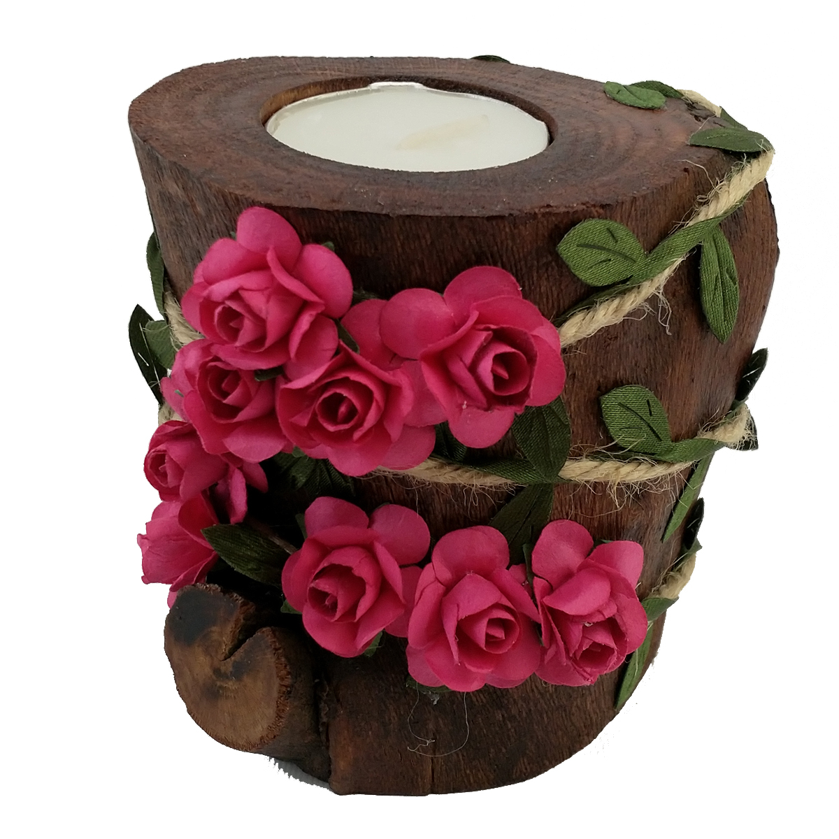 جا شمعی چوبی کد 83