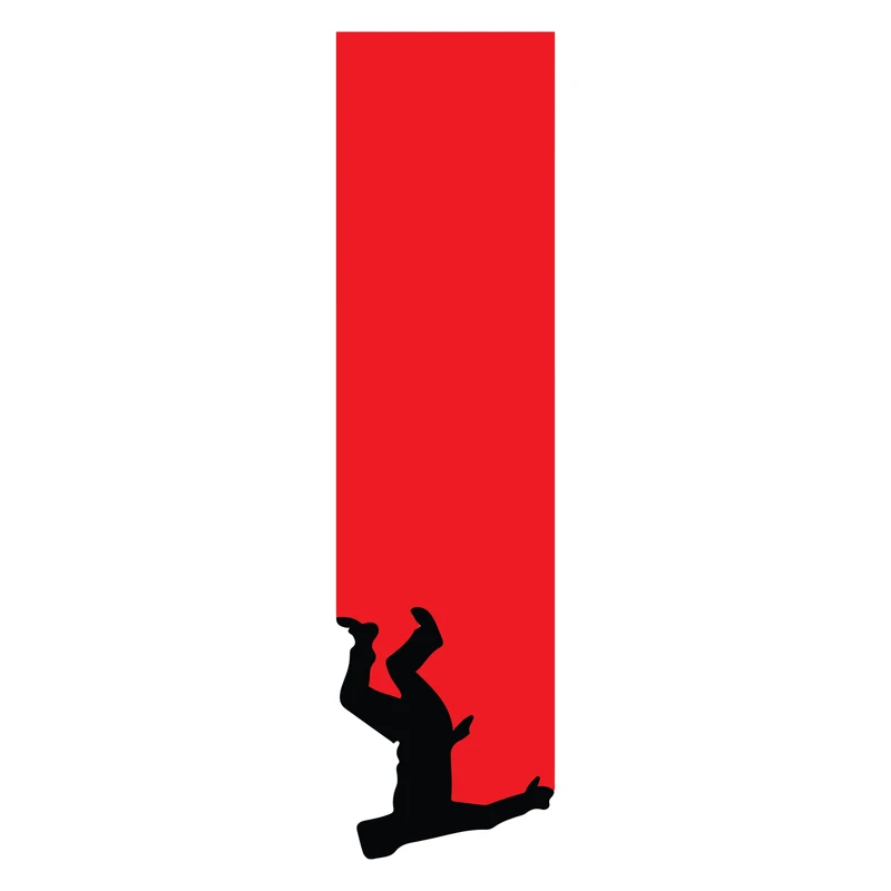 استیکر خودرو پویا مارکت طرح سقوط کد 689