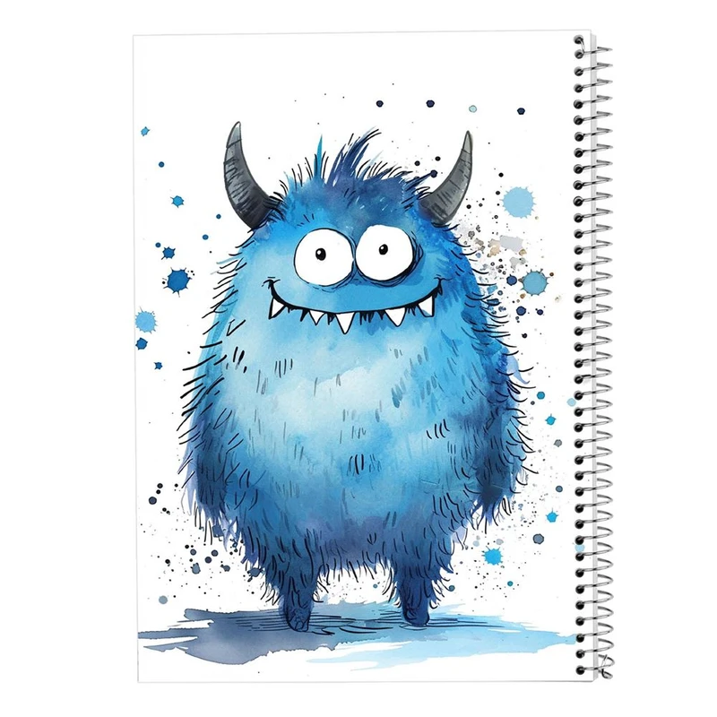 دفتر لیست خرید 50 برگ مدوپد مدل هیولای فانتزی کد DF16735