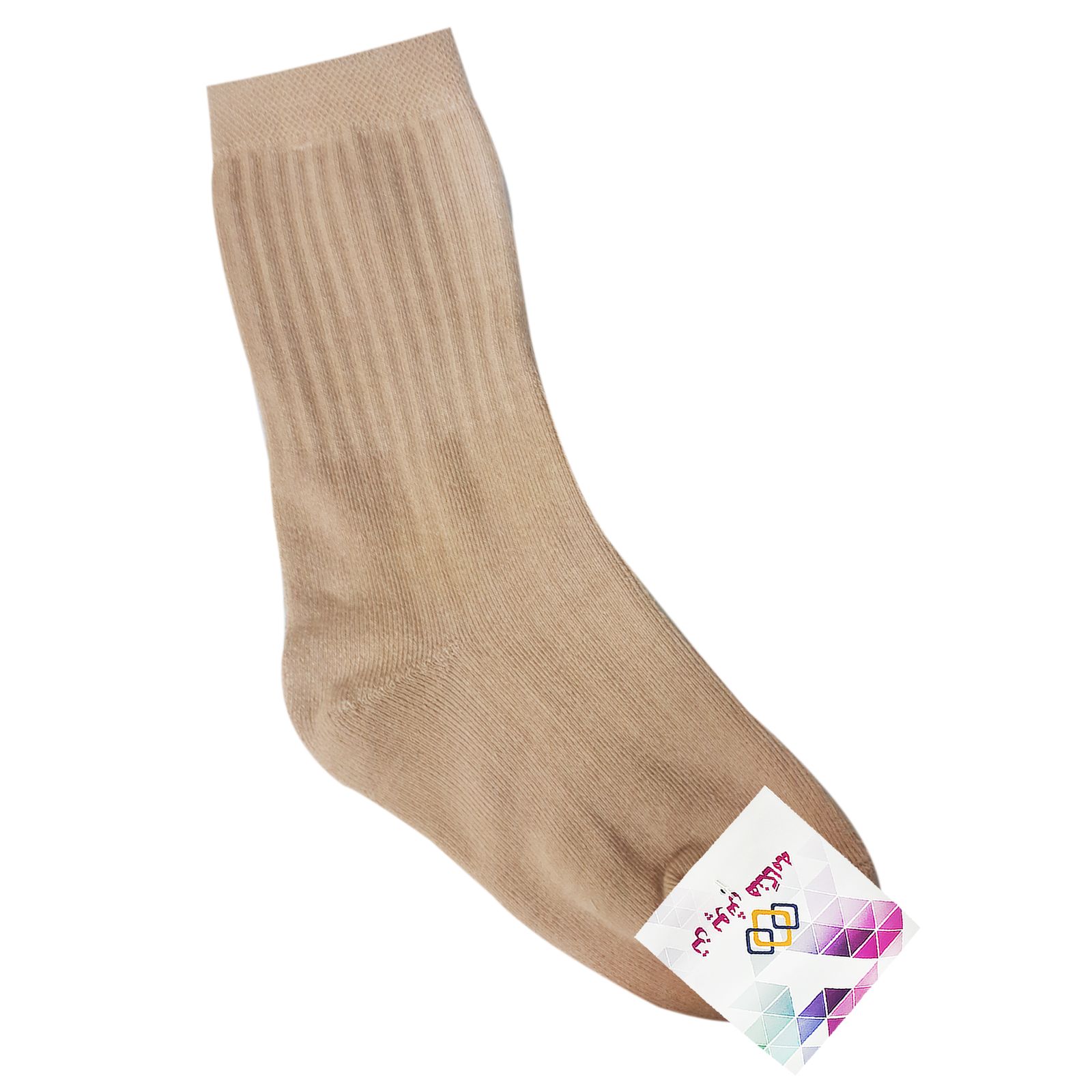 جوراب زنانه تن پوش هنگامه مدل حوله ایی KM06 -  - 2