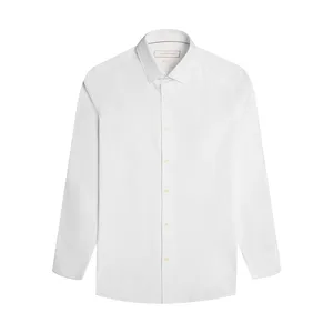 پیراهن آستین بلند یقه برگردان مردانه کروم مدل 2510139 