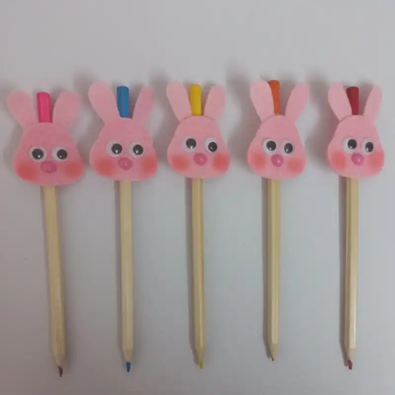 سرمدادی مدل حروف الفبا طرح خرگوش بسته 5 عددی