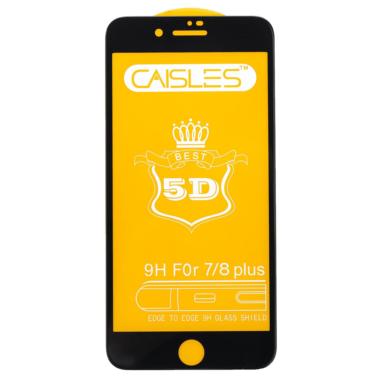 گلس محافظ صفحه نمايش شيشه اي مدل CAISLES مناسب براي گوشي موبايل اپل iPhone 7 Plus/8 Plus