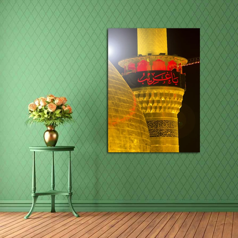 تابلو شاسی مدل حرم امام حسین (ع) کد 11