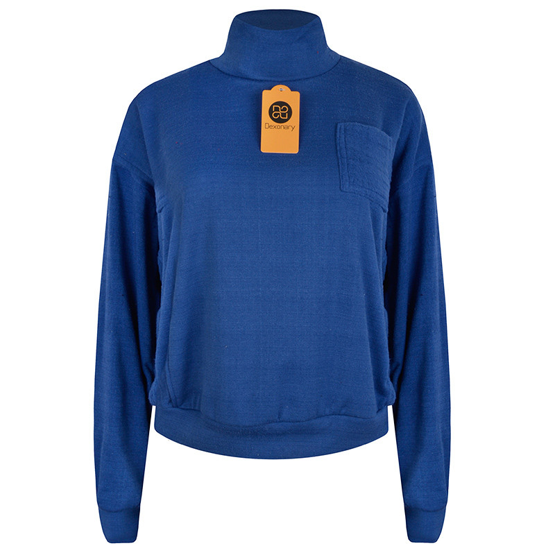 سویشرت آستین بلند زنانه دکسونری مدل 358046313 رنگ آبی