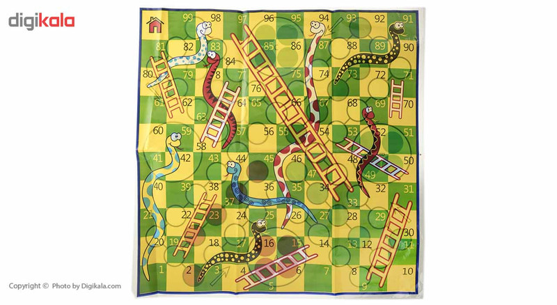 بازی منچ و مارپله مدل Ludo Drauchts