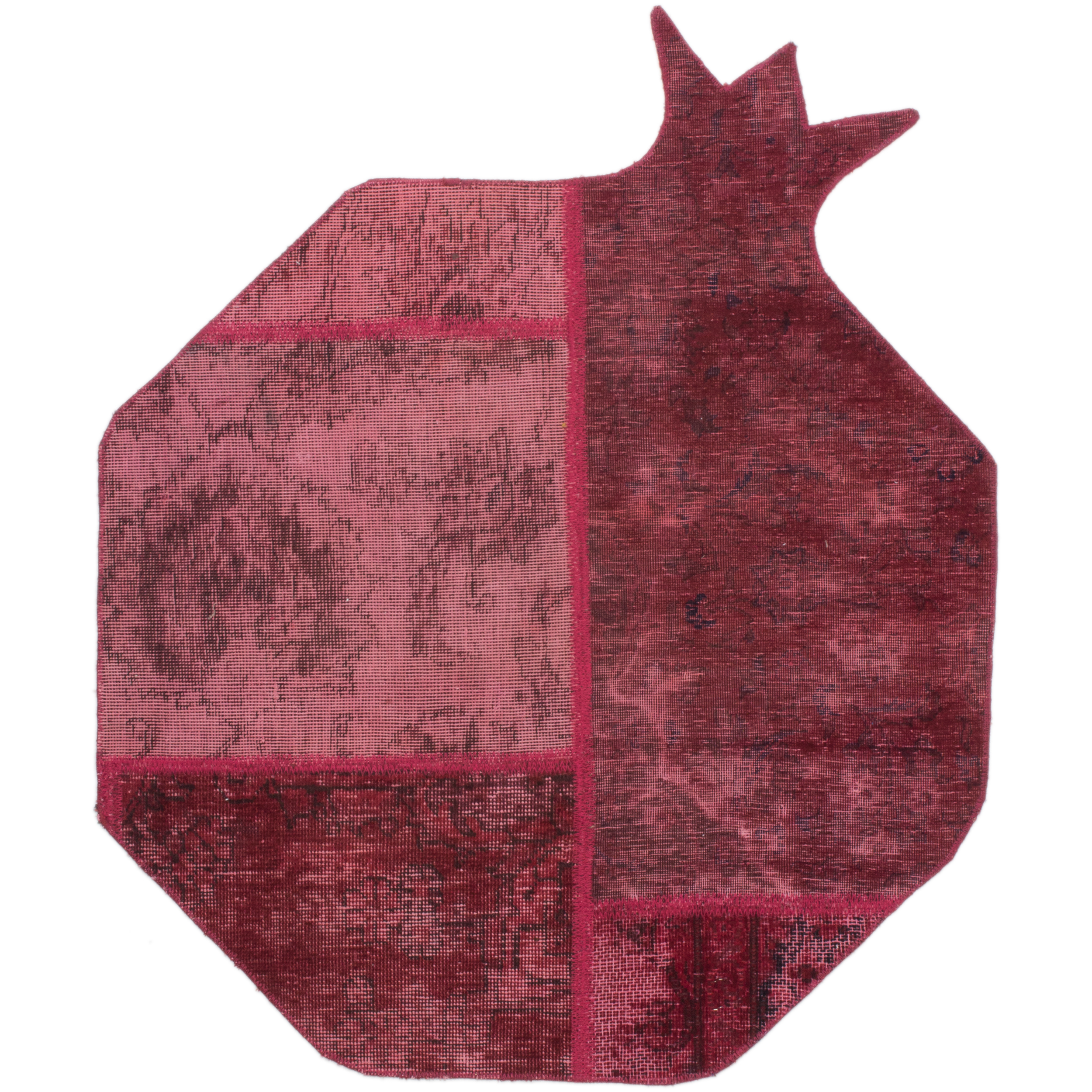 فرش رنگ شده یک متری مدل انار کد11773